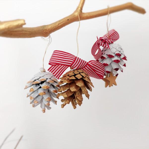 Weihnachtsdeko aus Zapfen © nachhaltig-shoppen-blog