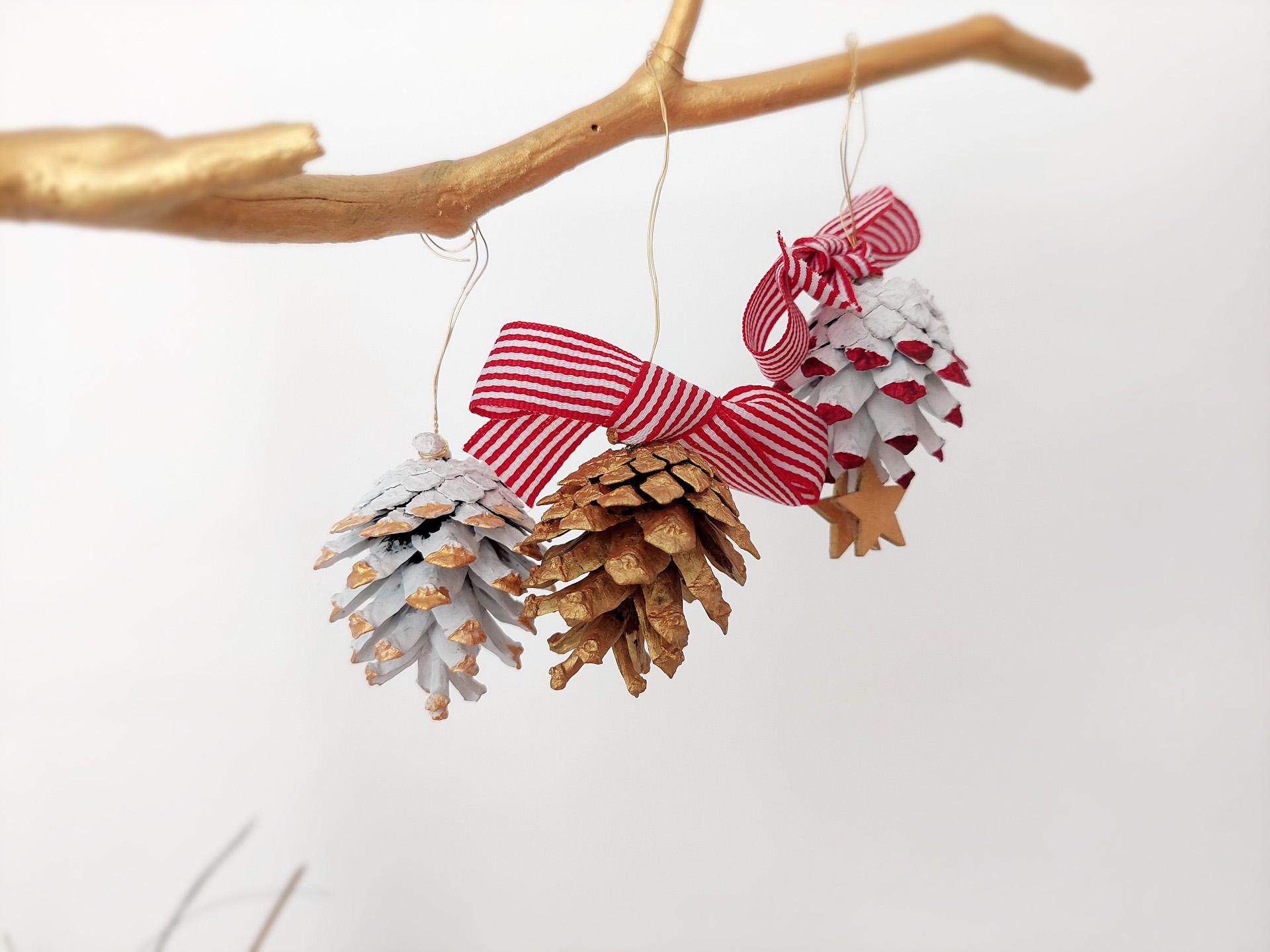 Weihnachtsdeko aus Zapfen © nachhaltig-shoppen-blog